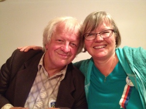 Karel Slaboch and me at the Slaboch reunion